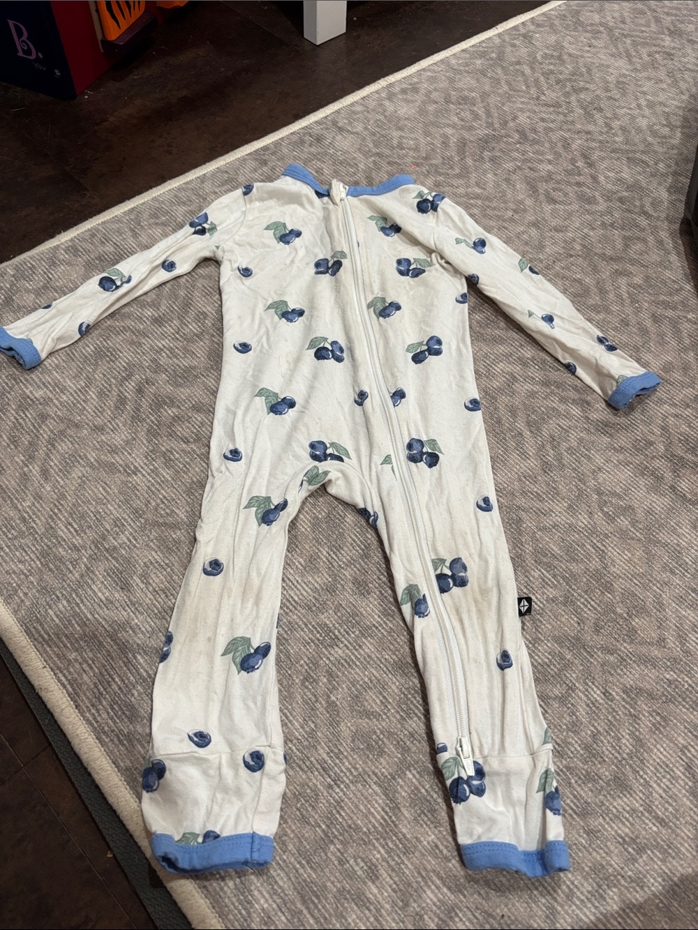 Kyte Baby with Blue Berry Print